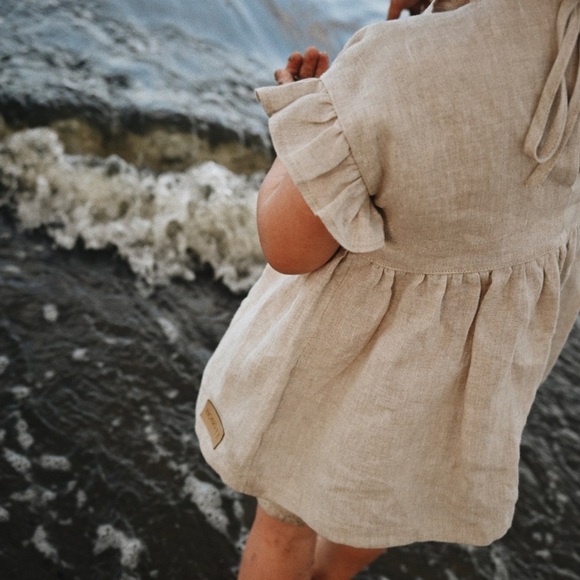 NWOT Baby Linen Top | Dress - Picture 2 of 4